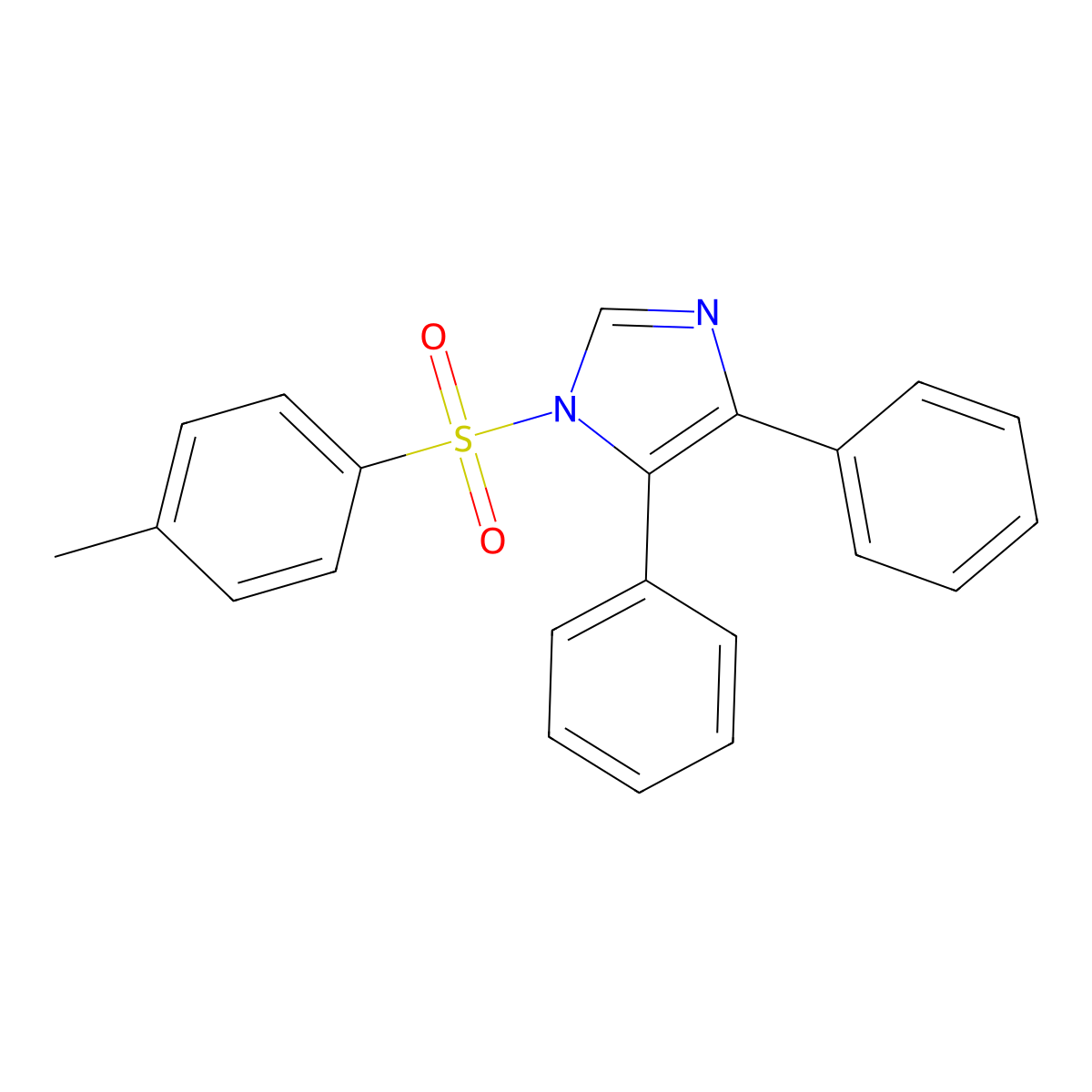 1-[(4-Methylphenyl)sulfonyl]-4,5-diphenyl-1h-imidazole molecular structure, CAS 324058-58-4