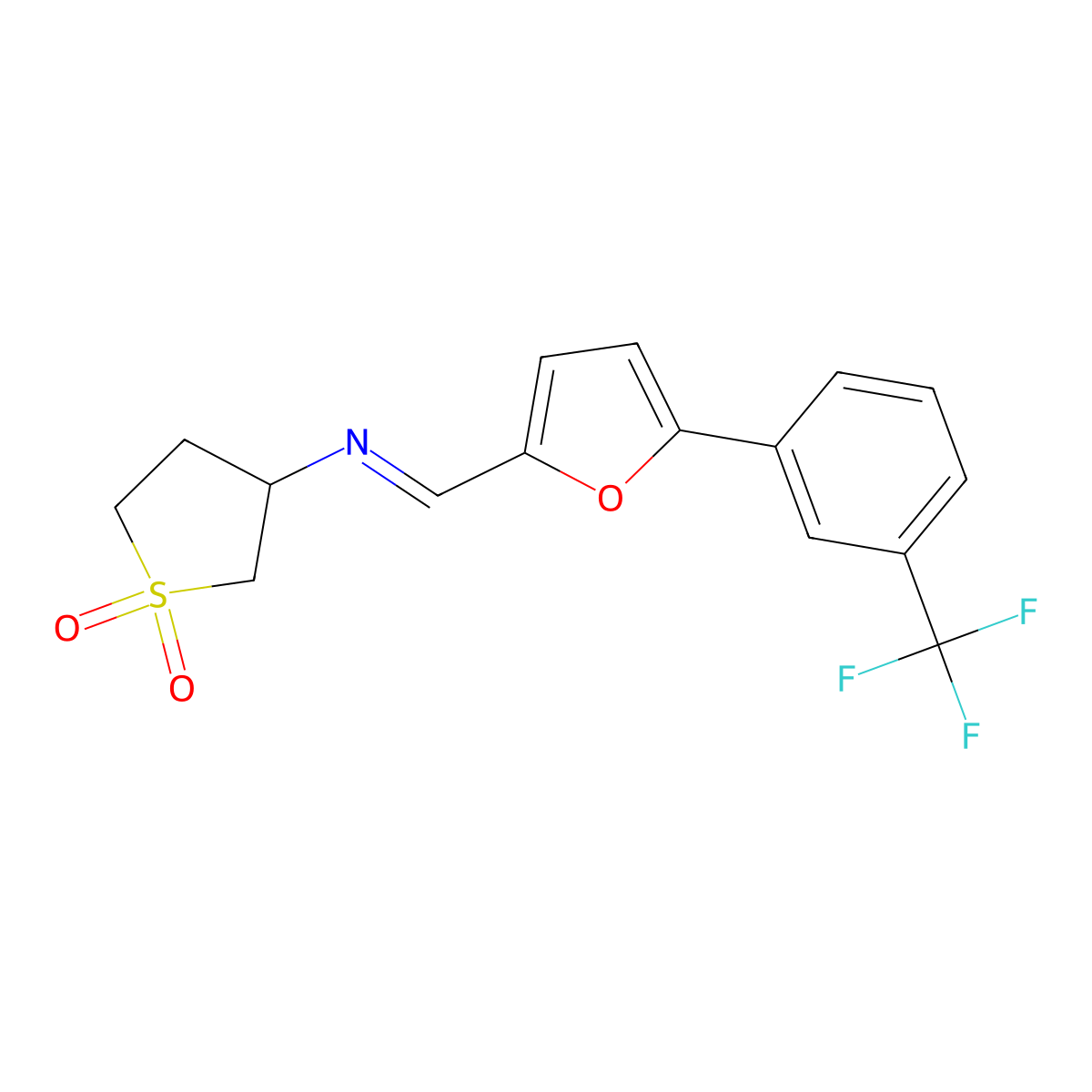 C16H14F3NO3S molecular structure, CAS 324069-52-5