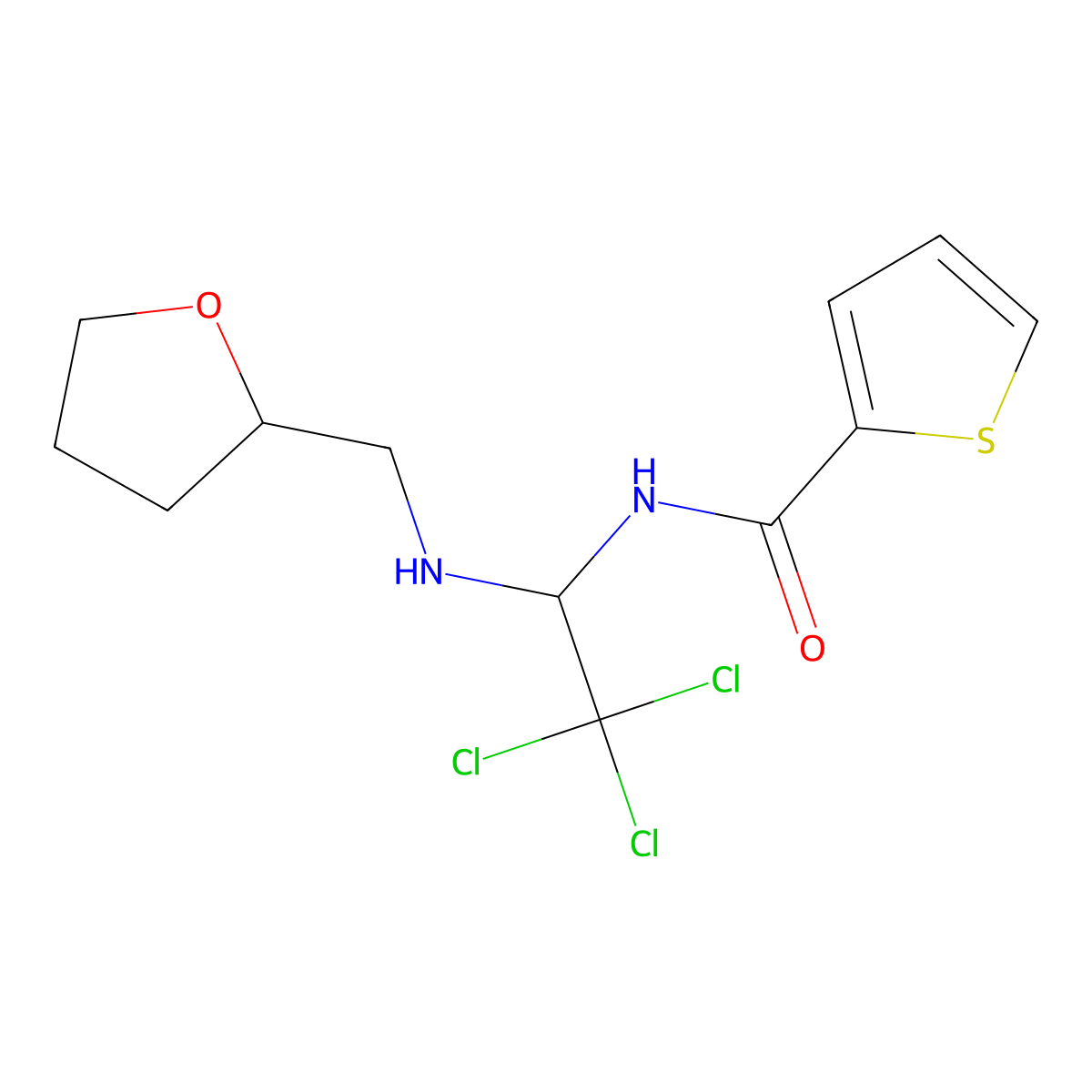 C12H15Cl3N2O2S molecular structure, CAS 324070-04-4