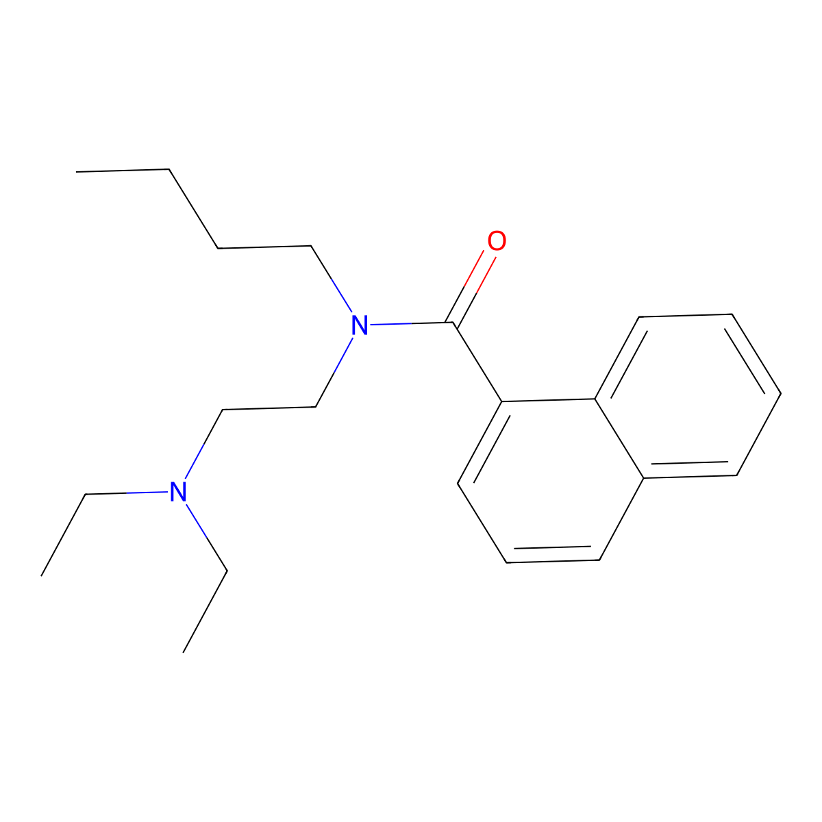 Bunaftine molecular structure, CAS 32421-46-8