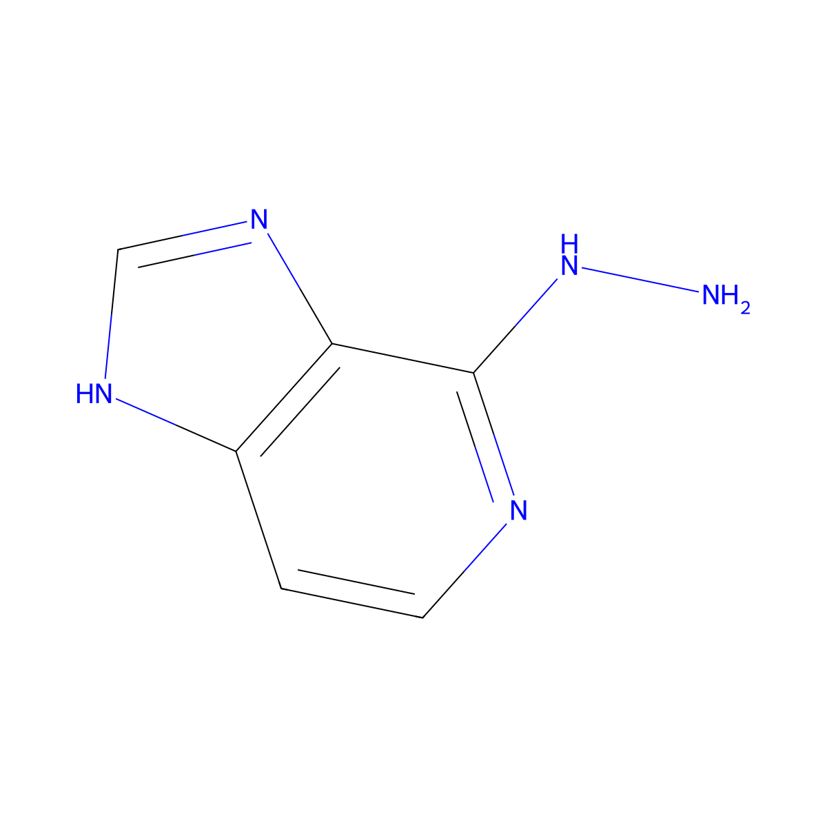 4-hydrazinyl-3H-Imidazo[4,5-c]pyridine molecular structure, CAS 3243-26-3