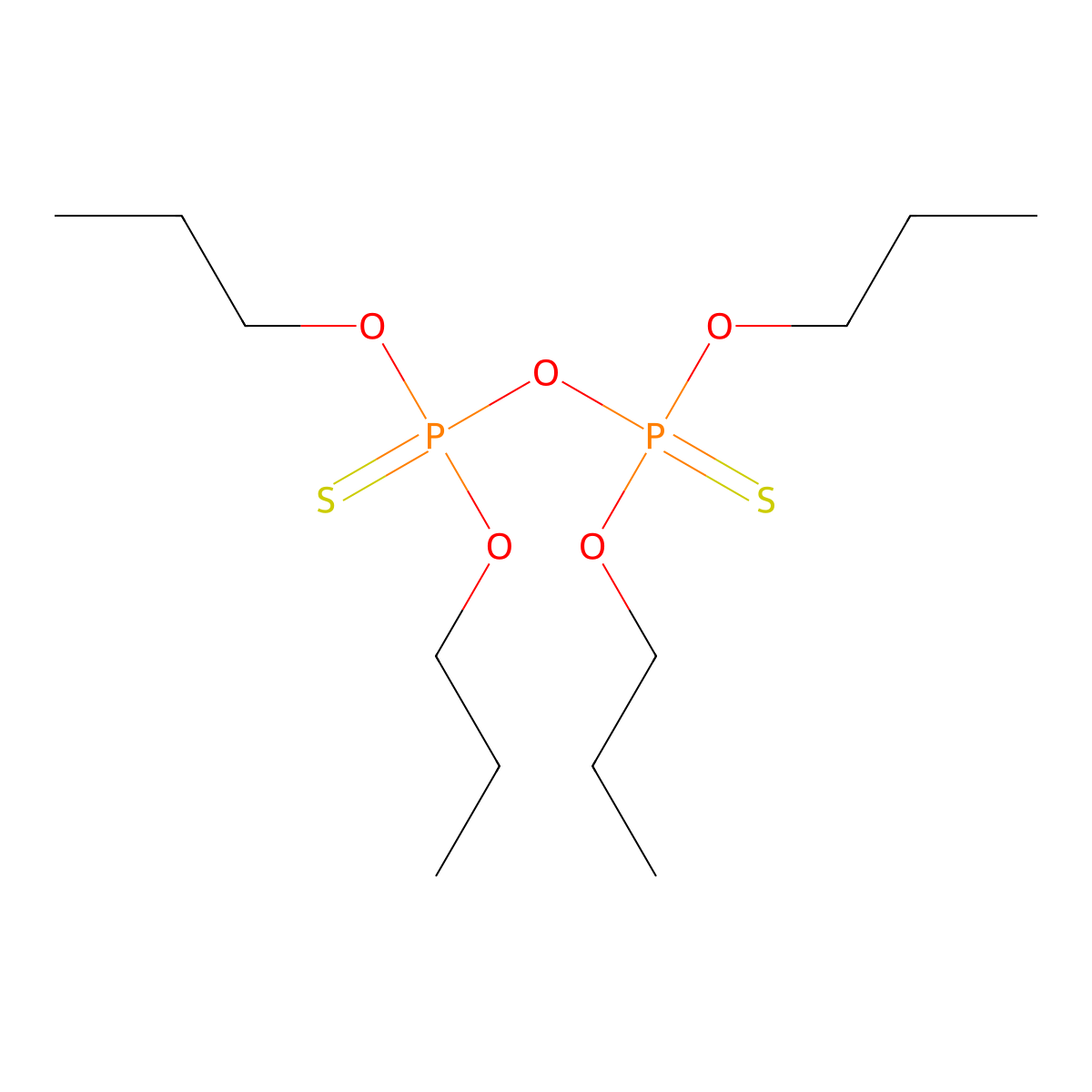 Aspon molecular structure, CAS 3244-90-4