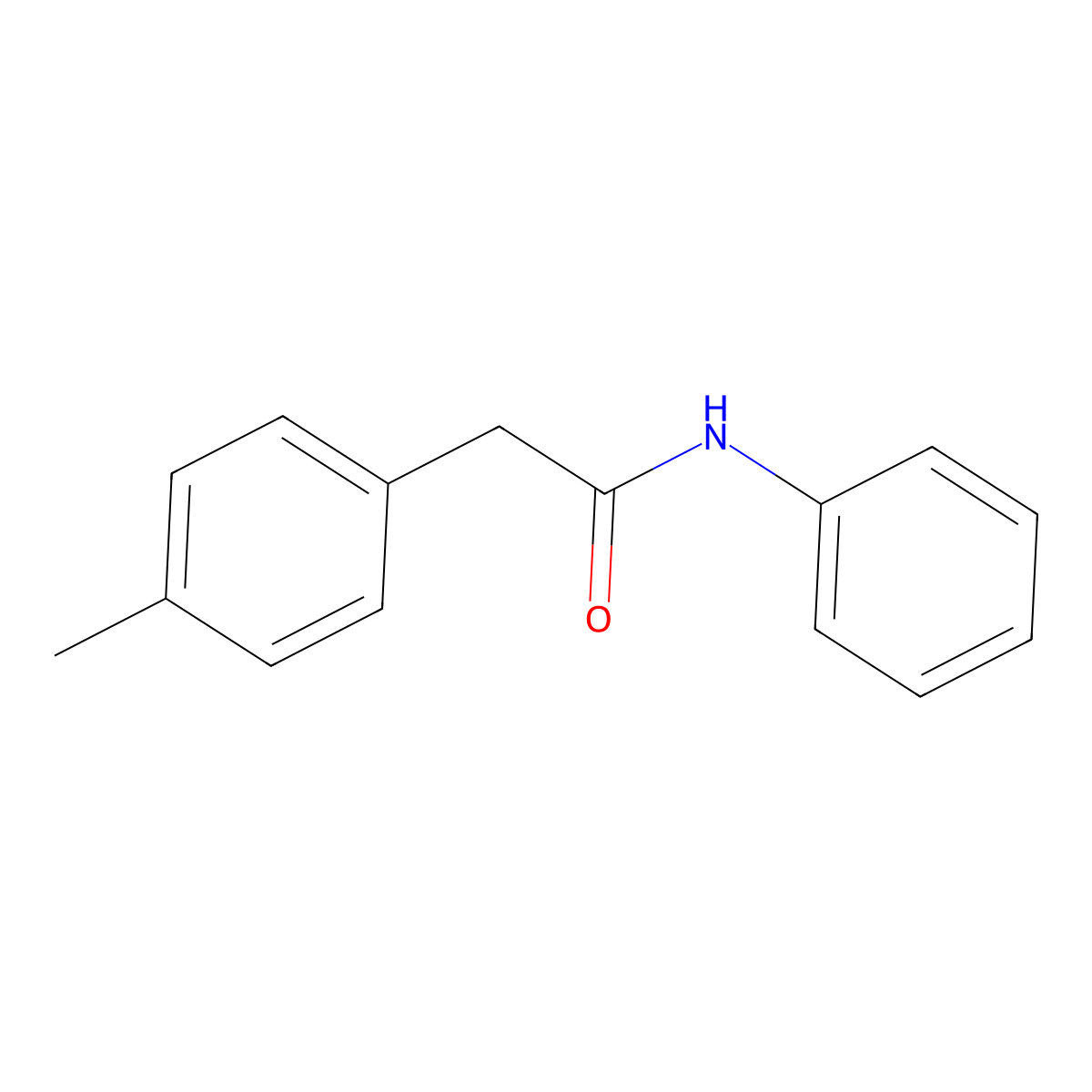 2-(4-methylphenyl)-N-phenylacetamide molecular structure, CAS 3245-27-0