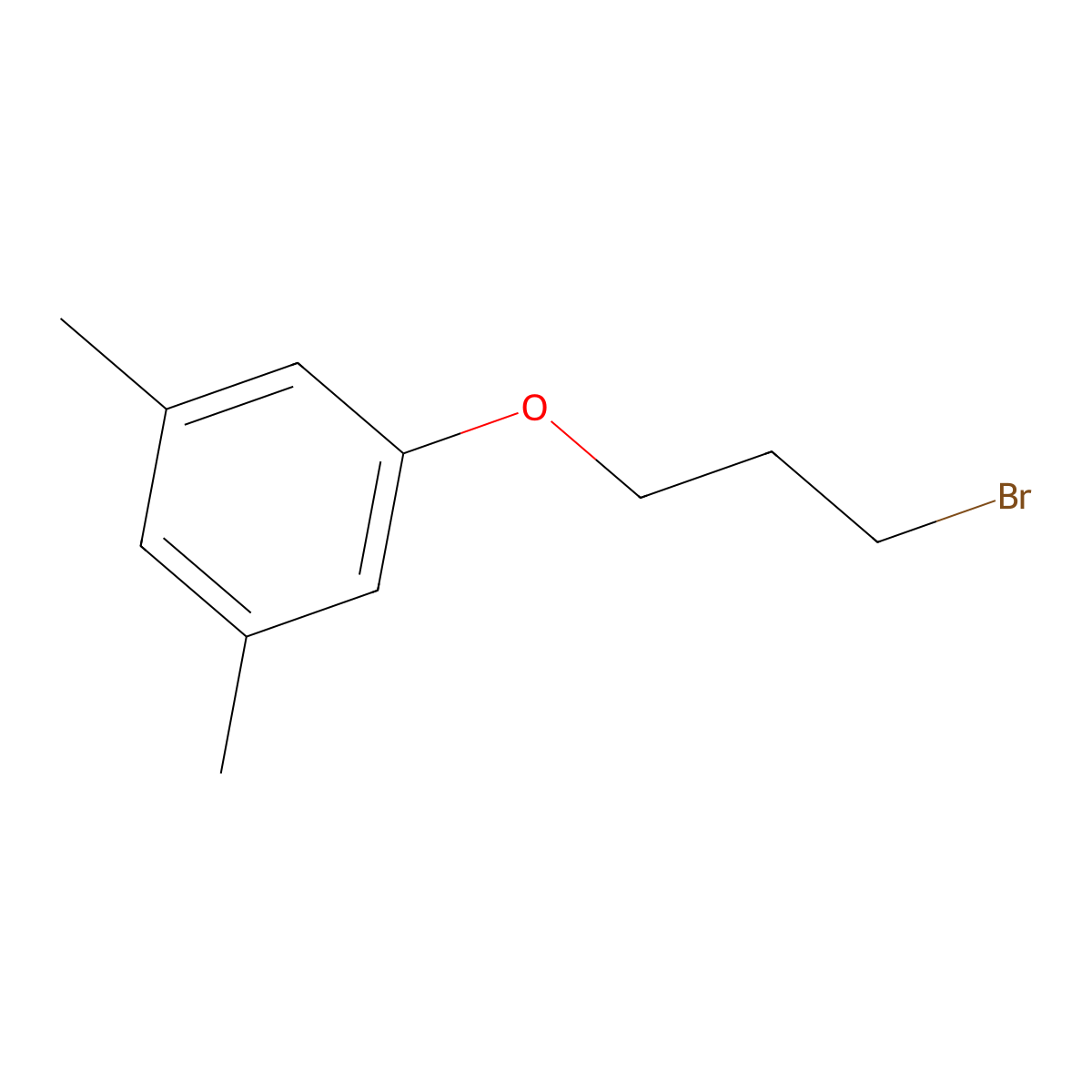 1-(3-Bromopropoxy)-3,5-dimethylbenzene molecular structure, CAS 3245-53-2
