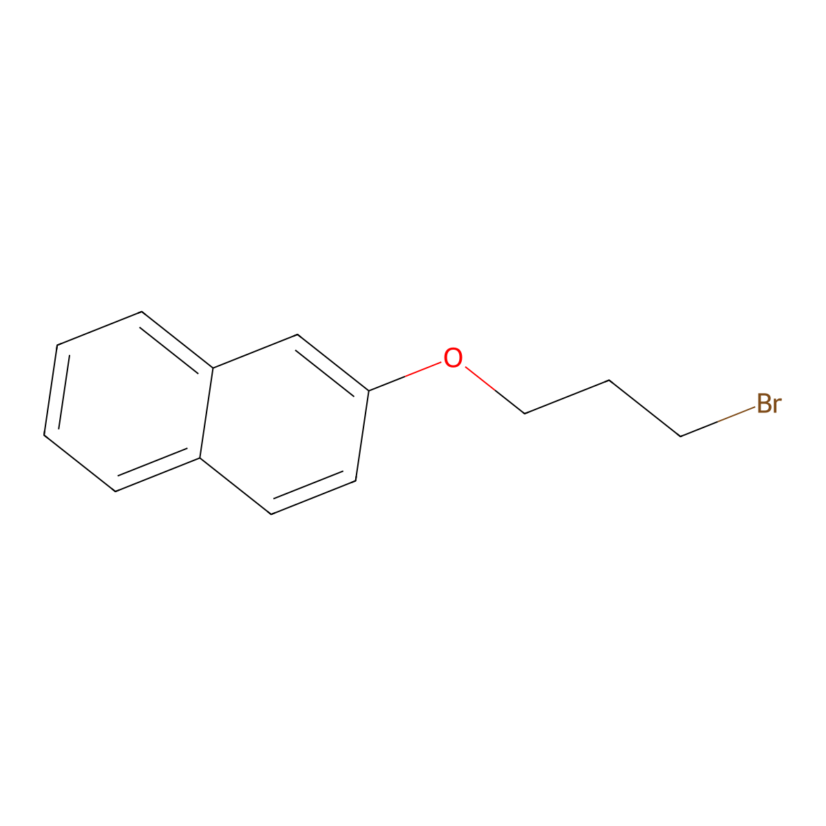 2-(3-Bromopropoxy)naphthalene molecular structure, CAS 3245-62-3