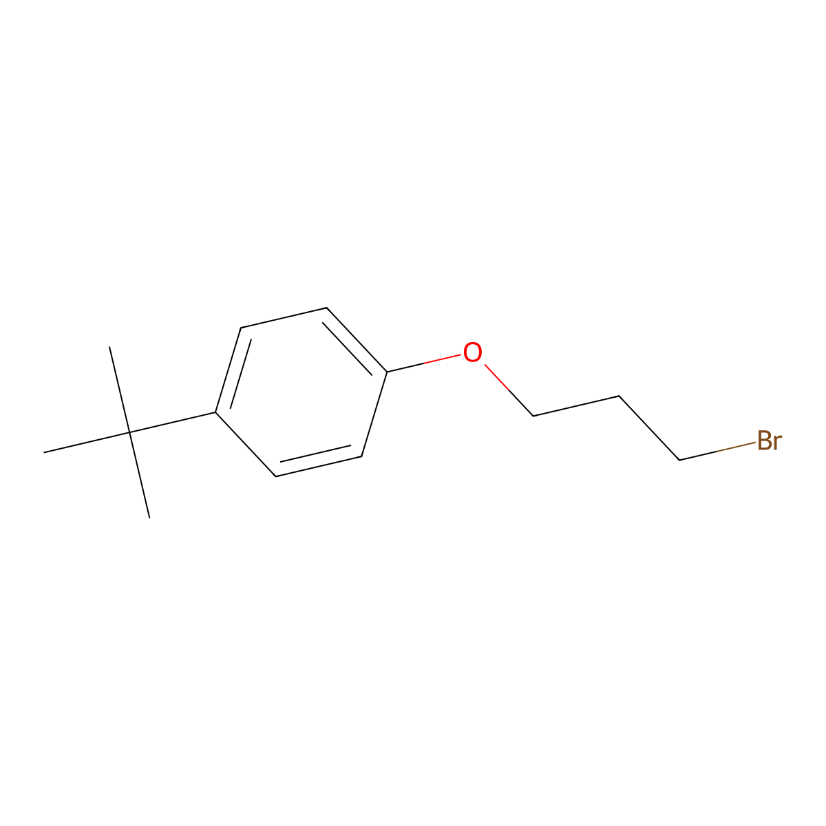 1-(3-Bromopropoxy)-4-tert-butylbenzene molecular structure, CAS 3245-63-4