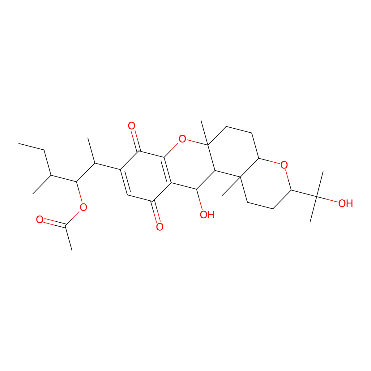 Cochlioquinone A molecular structure, CAS 32450-25-2