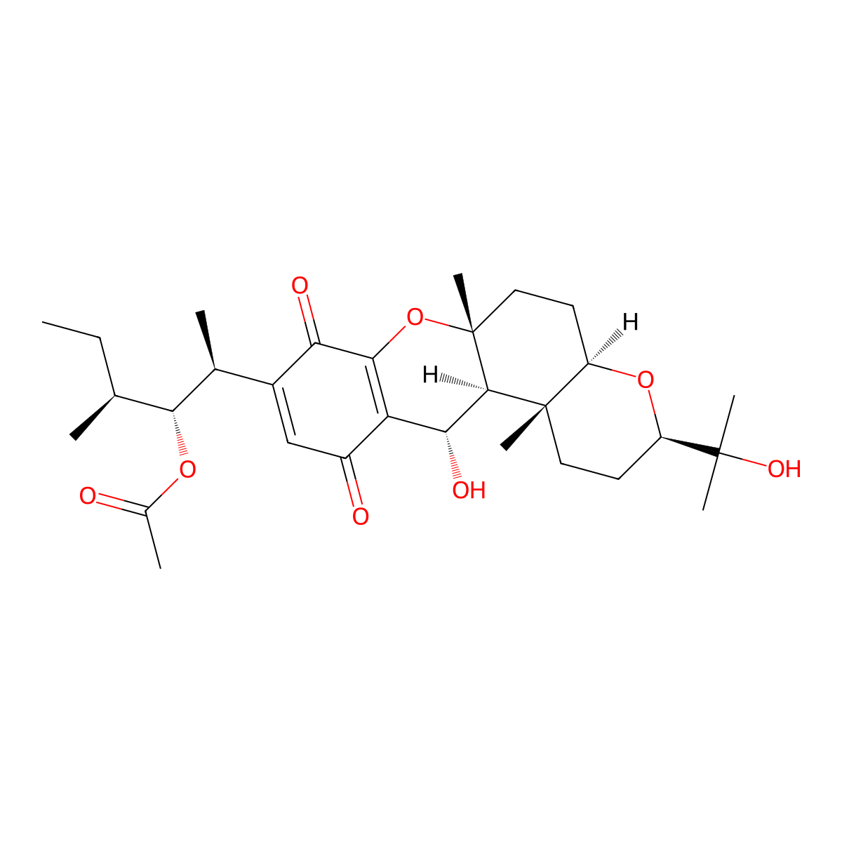 Cochlioquinone A molecular structure, CAS 32450-25-2