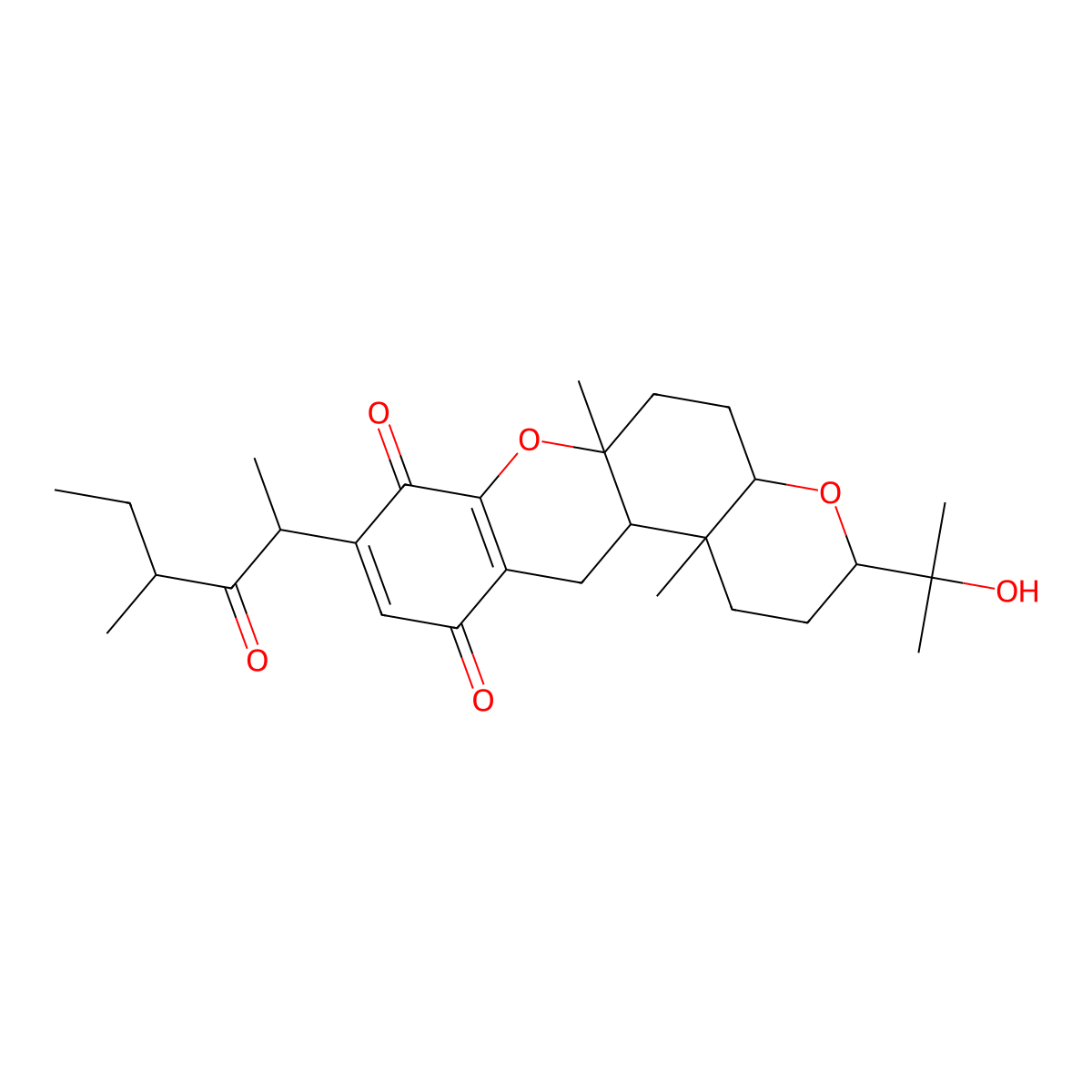 Cochlioquinone B molecular structure, CAS 32450-26-3
