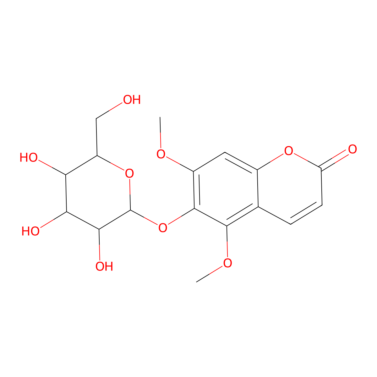Mandshurin molecular structure, CAS 32451-87-9