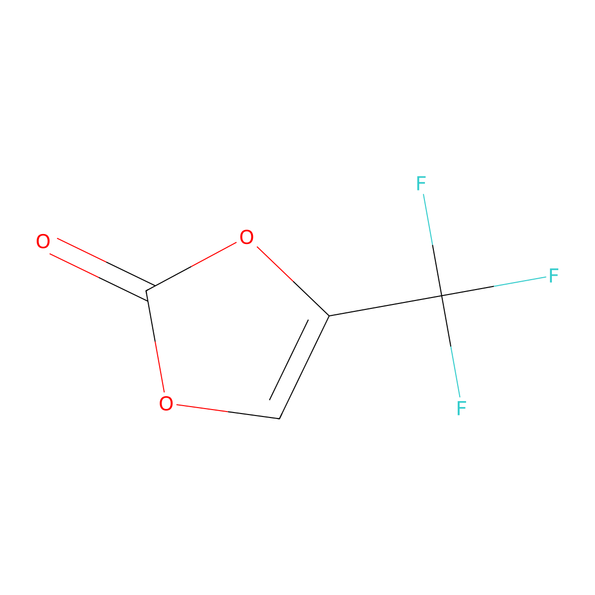 4-(Trifluoromethyl)-2H-1,3-dioxol-2-one molecular structure, CAS 324547-56-0