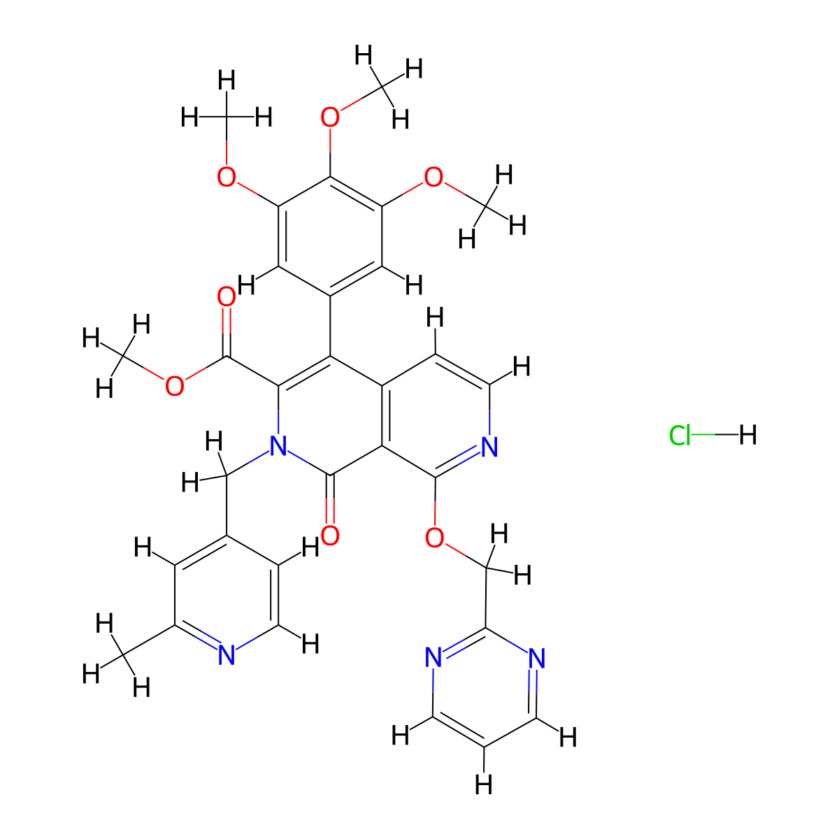 T 0156 hydrochloride molecular structure, CAS 324572-93-2