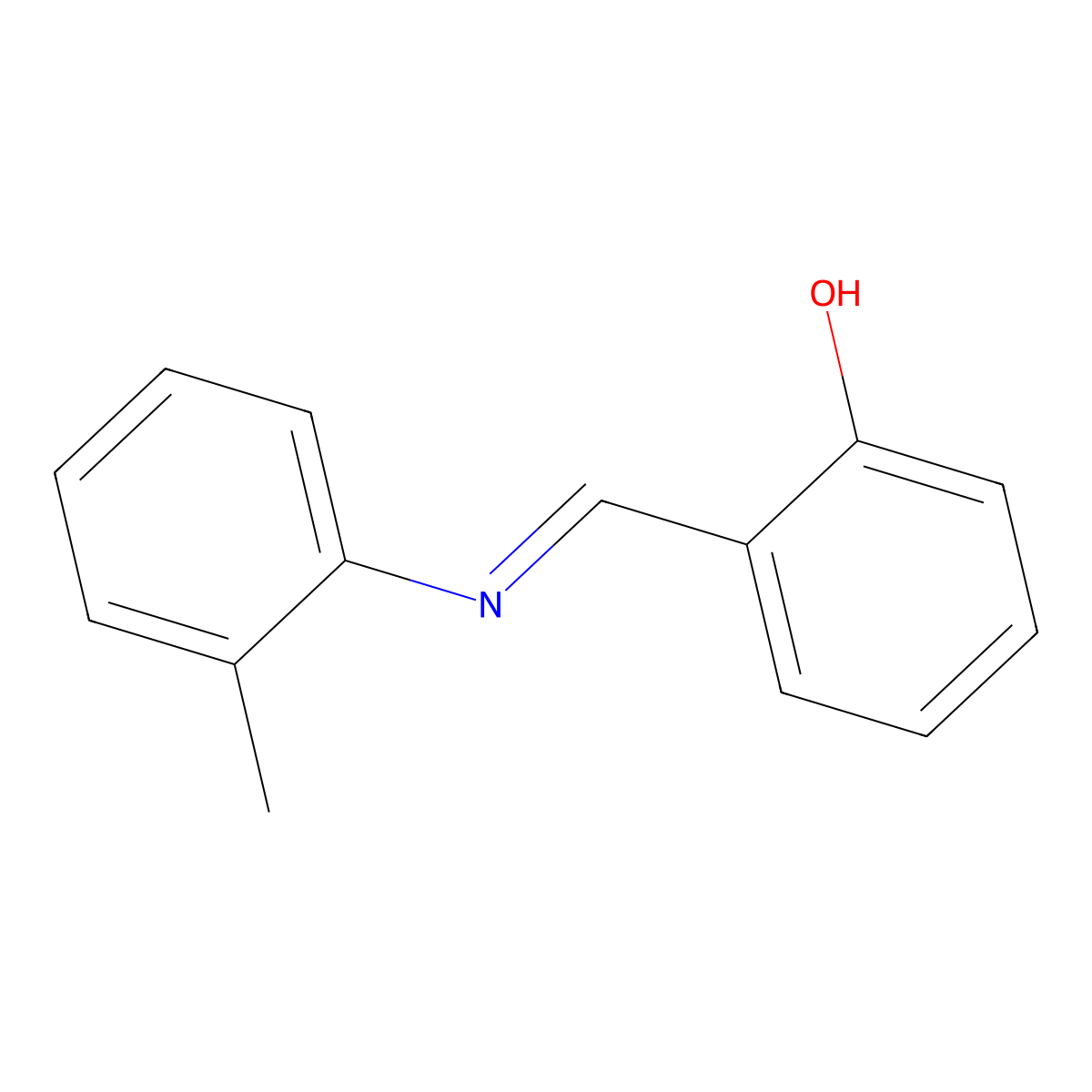 Alpha-(O-tolylimino)-O-cresol molecular structure, CAS 3246-73-9