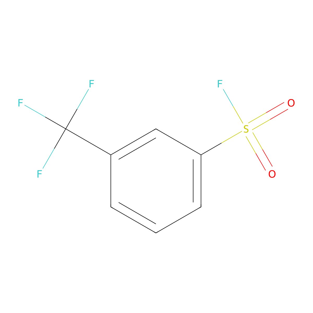 3-(Trifluoromethyl)benzene-1-sulfonyl fluoride molecular structure, CAS 32466-24-3