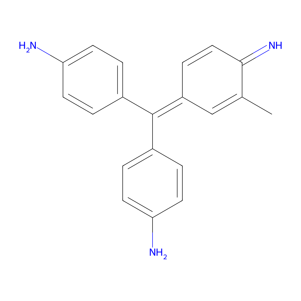 Magenta Base molecular structure, CAS 3248-93-9