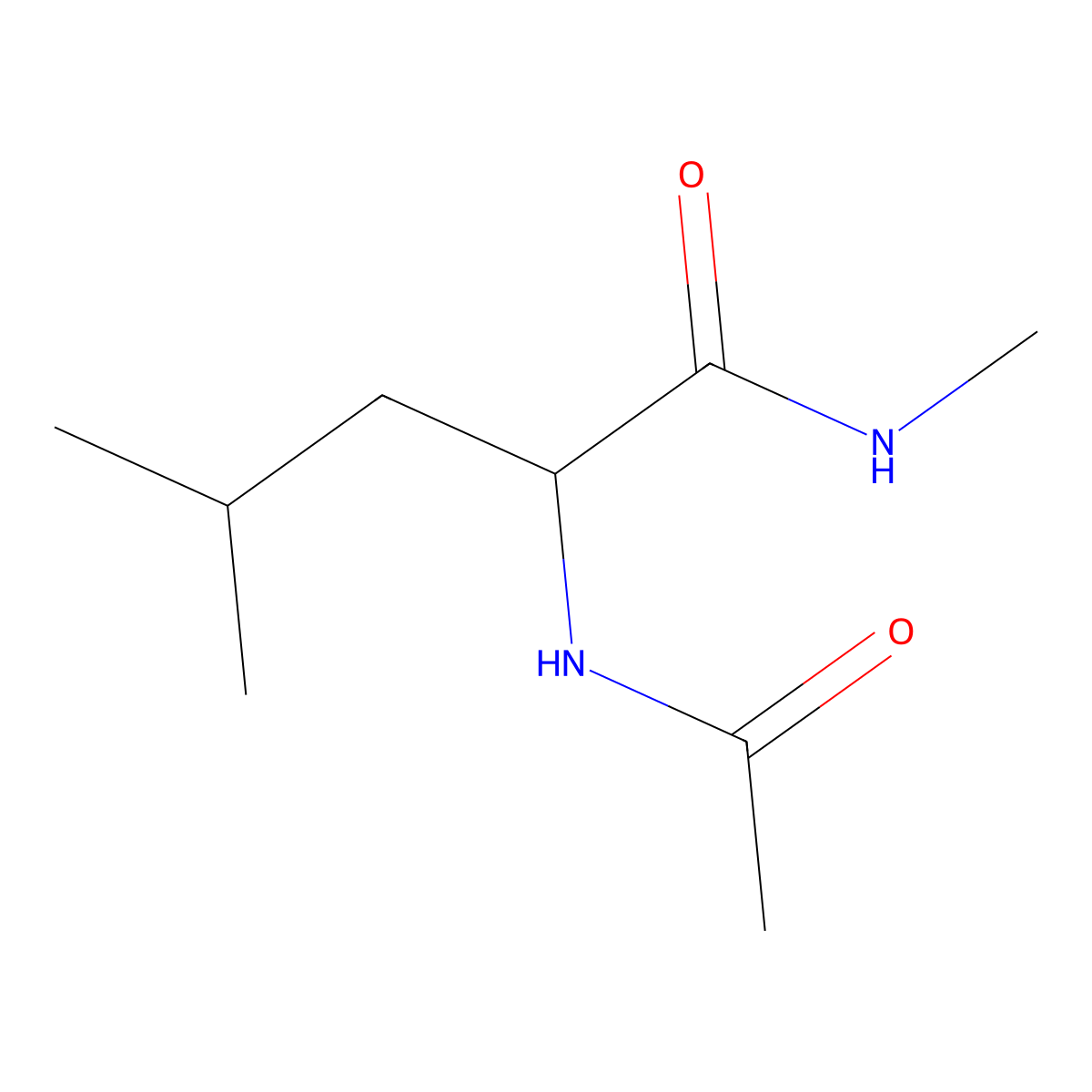 Ac-leu-nhme molecular structure, CAS 32483-15-1