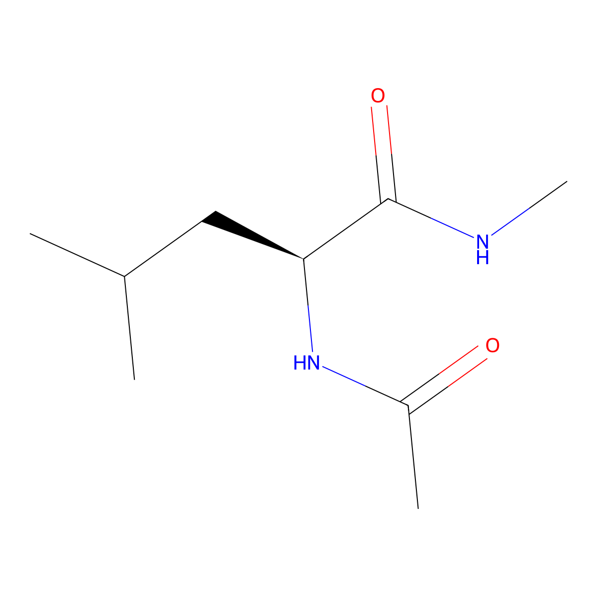 Ac-leu-nhme molecular structure, CAS 32483-15-1