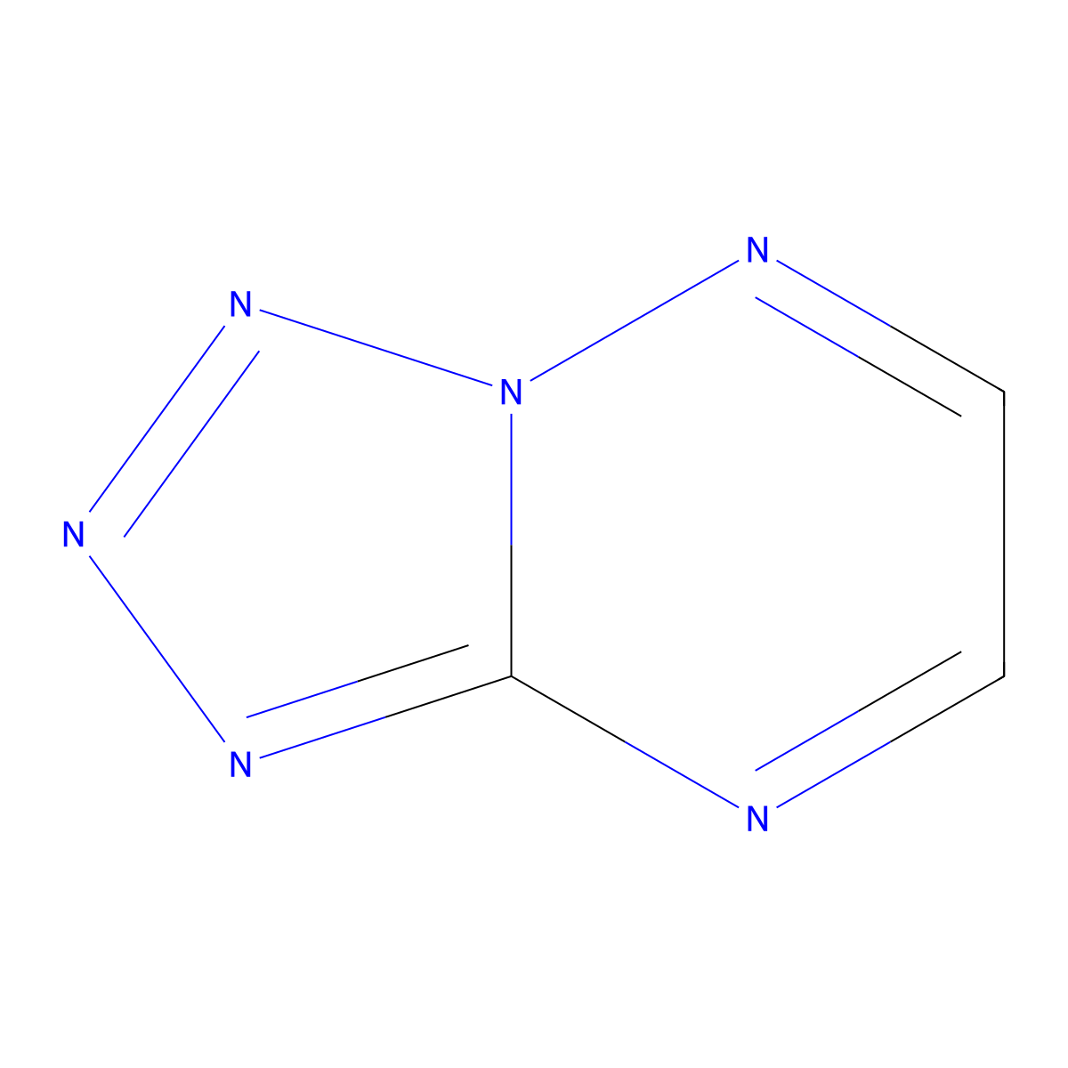 Tetrazolo[1,5-b][1,2,4]triazine molecular structure, CAS 32484-95-0