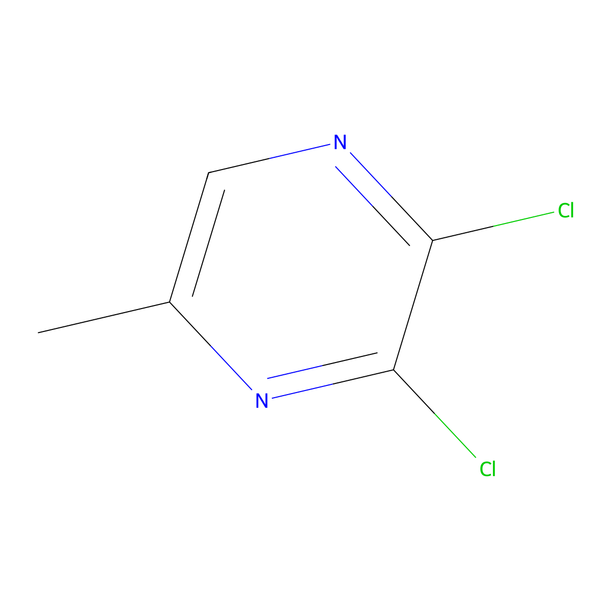 2,3-Dichloro-5-methylpyrazine molecular structure, CAS 32493-78-0