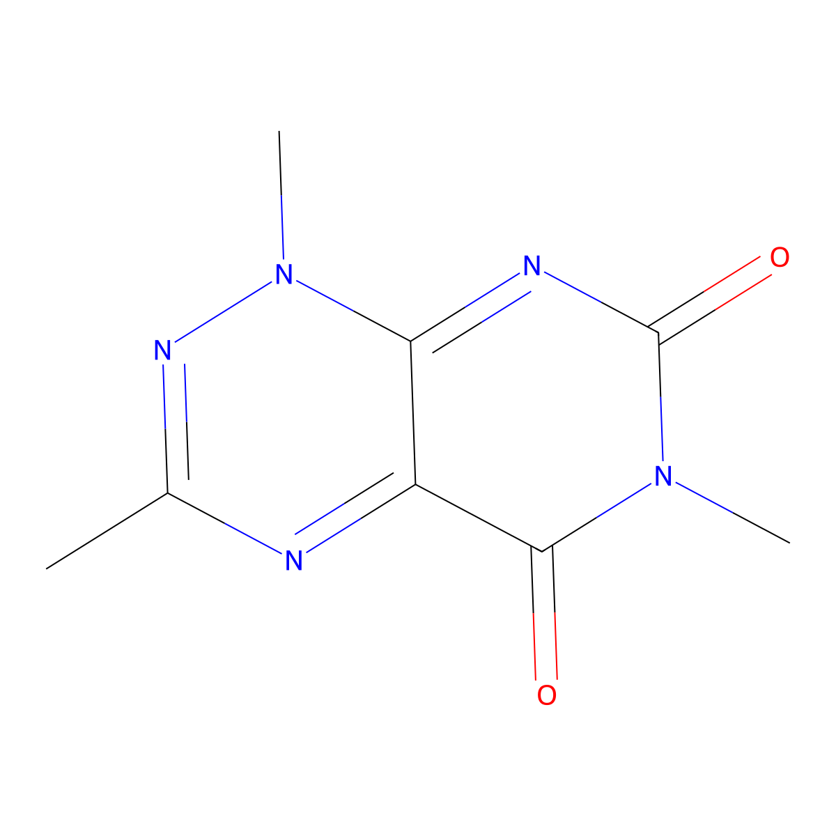 3-Methyltoxoflavin molecular structure, CAS 32502-62-8