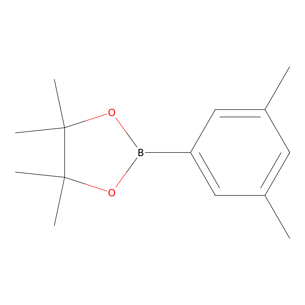 2-(3,5-Dimethylphenyl)-4,4,5,5-tetramethyl-1,3,2-dioxaborolane molecular structure, CAS 325142-93-6