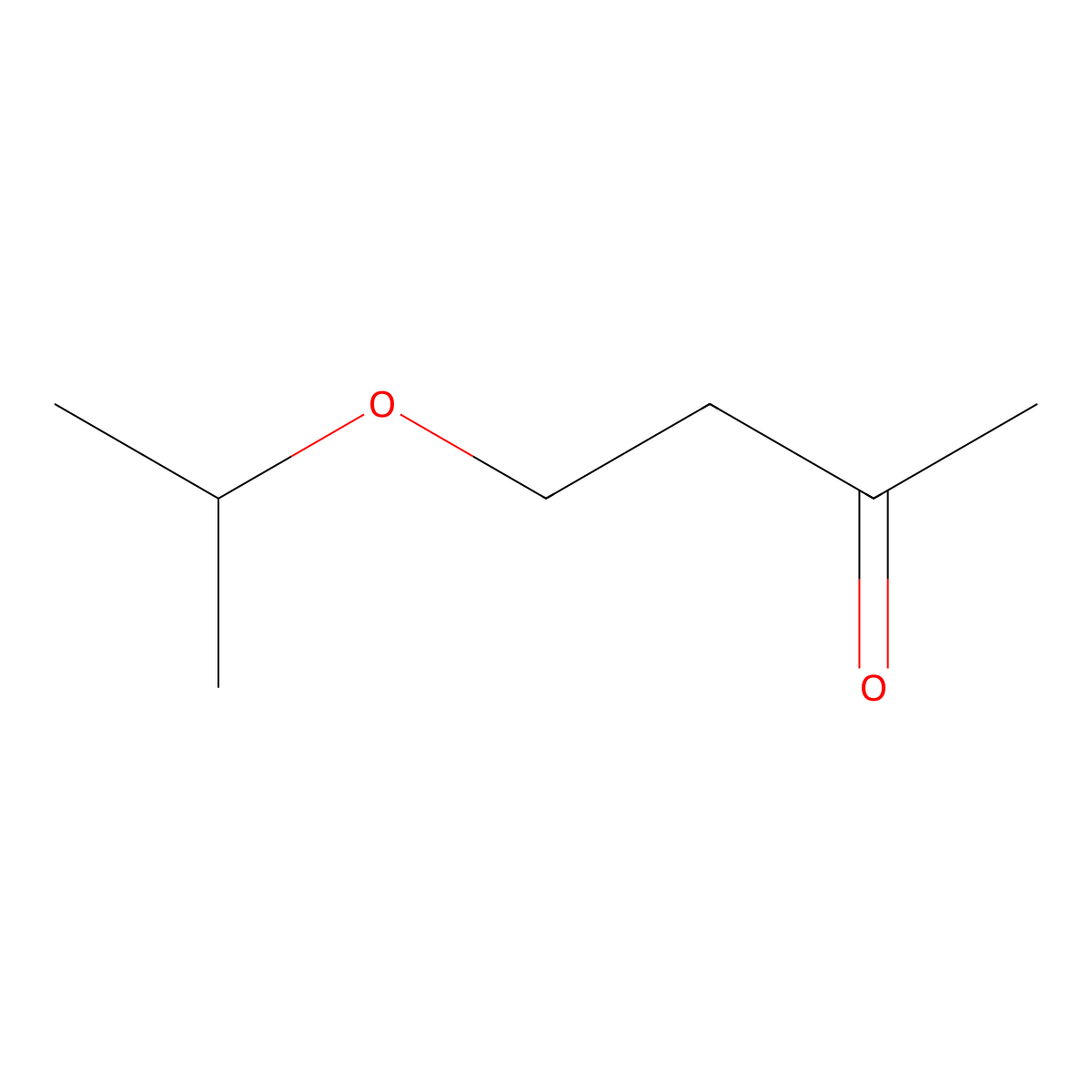 4-Isopropoxy-2-butanone molecular structure, CAS 32541-58-5