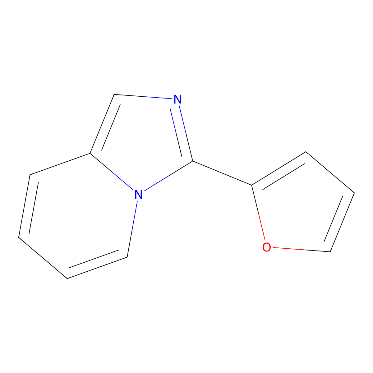 3-(Furan-2-yl)imidazo[1,5-a]pyridine molecular structure, CAS 325474-04-2