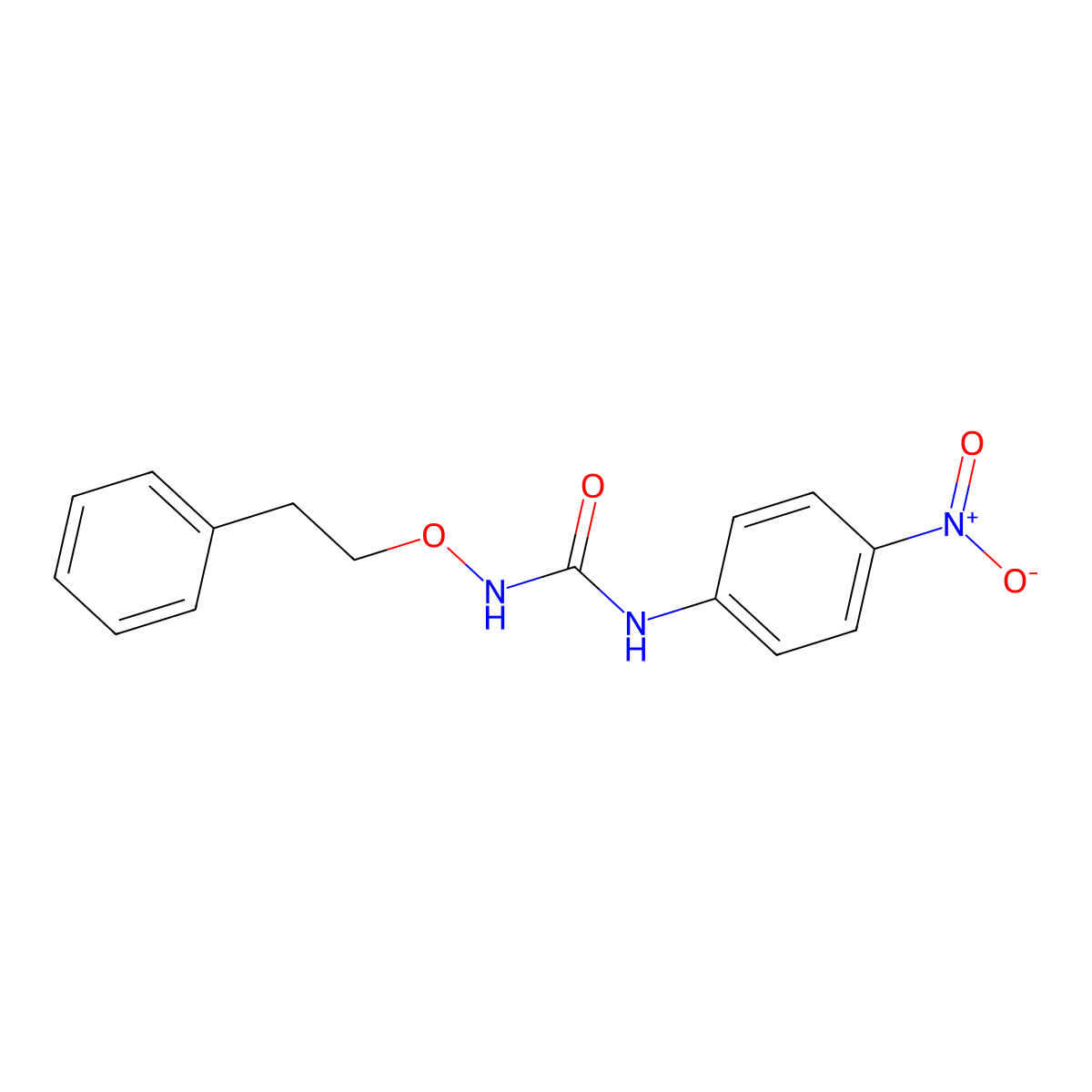 1-(4-Nitrophenyl)-3-phenethoxyurea molecular structure, CAS 325474-77-9