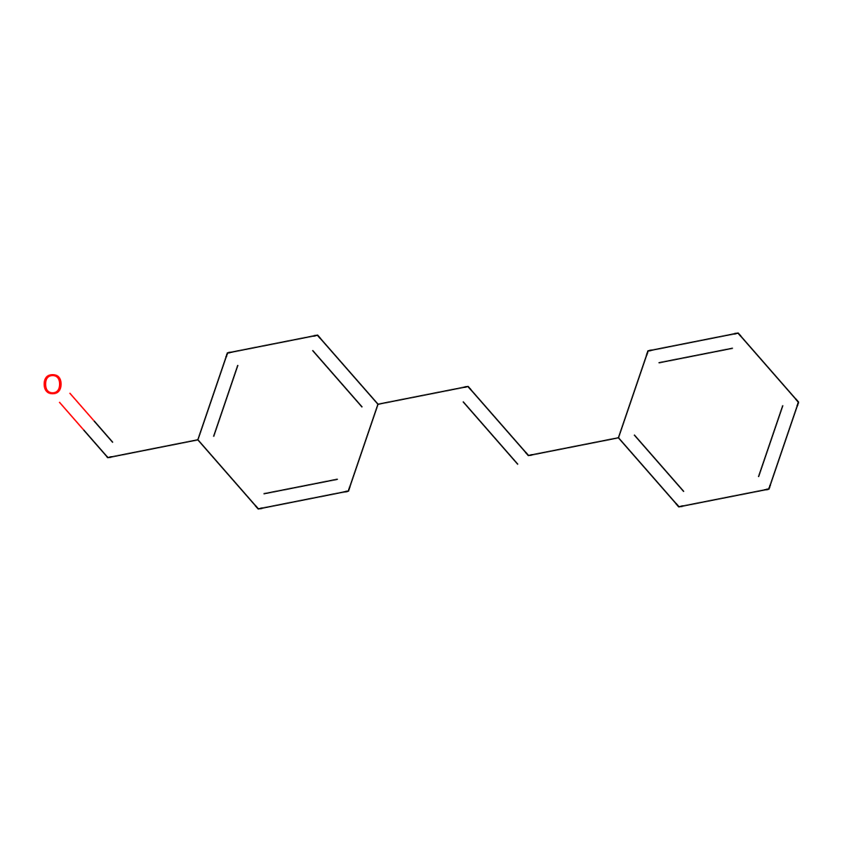 4-Formyl-trans-stilbene molecular structure, CAS 32555-96-7