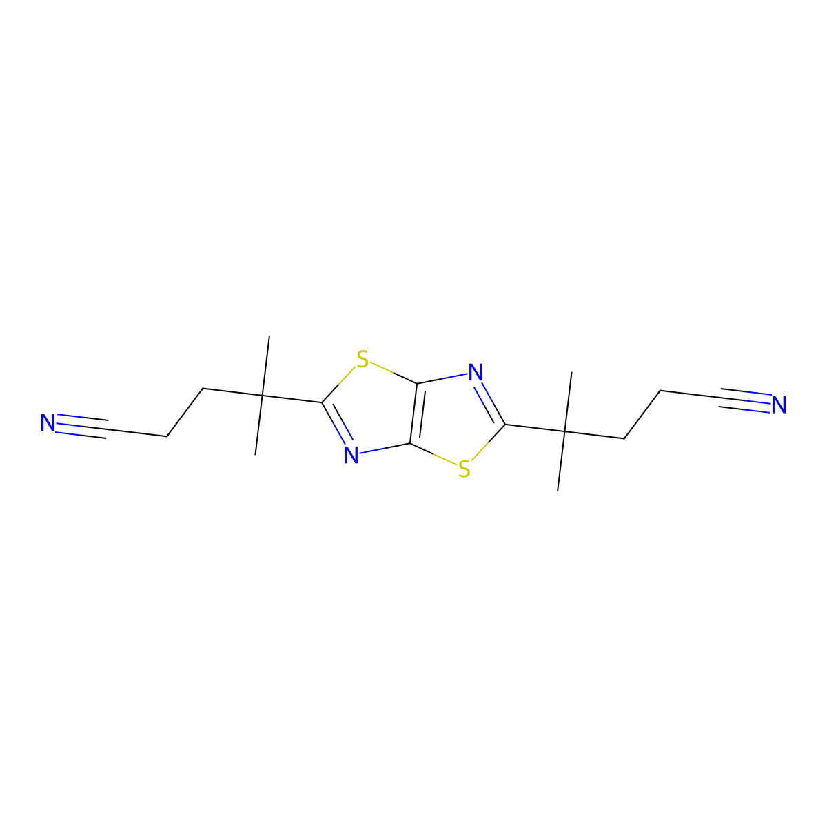 Ibazole nitrile molecular structure, CAS 32563-71-6