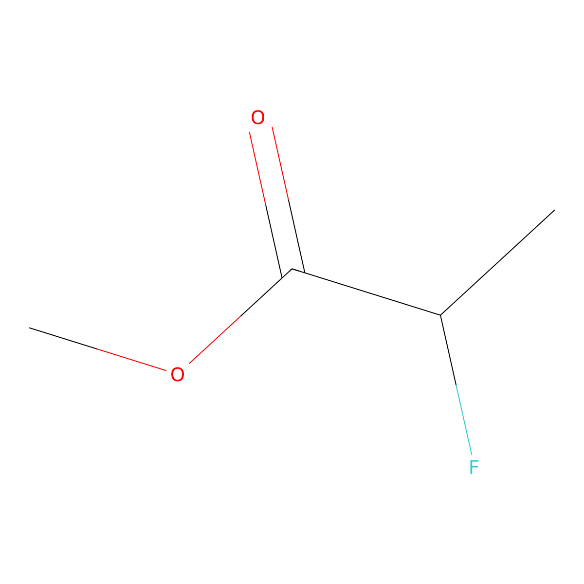 methyl (2S)-2-fluoropropanoate molecular structure, CAS 325690-13-9