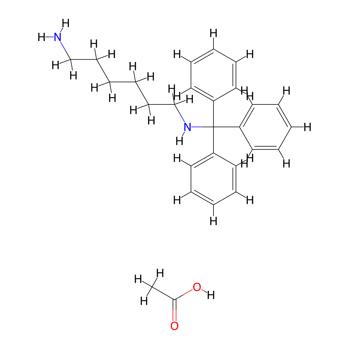 Trt-hmd acoh molecular structure, CAS 325708-26-7