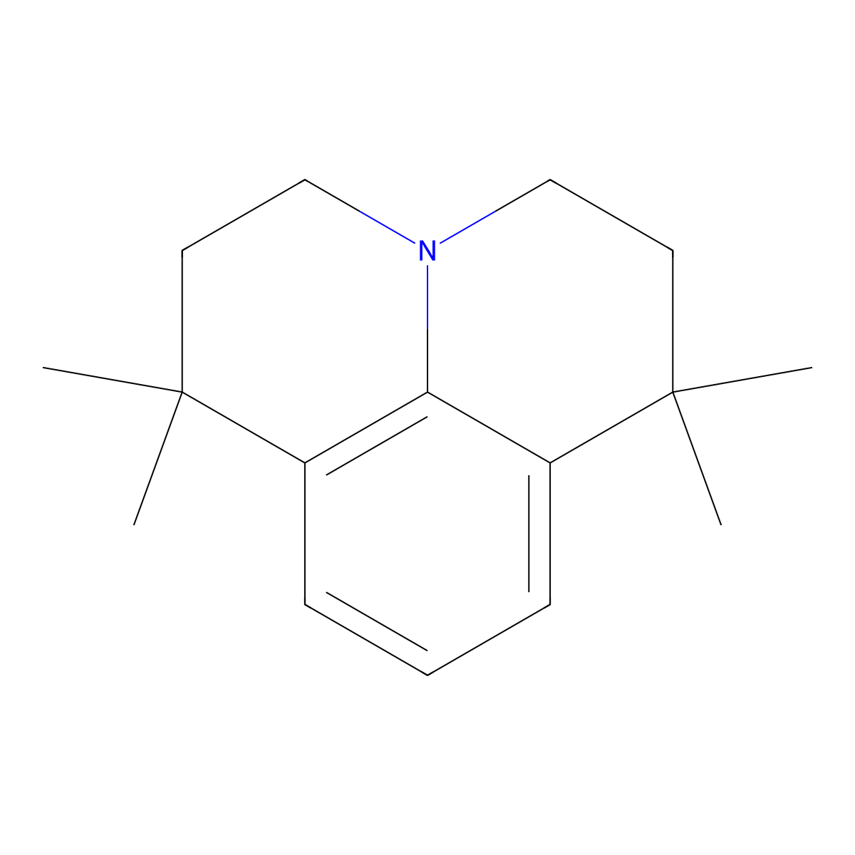 1,1,7,7-Tetramethyljulolidine molecular structure, CAS 325722-28-9