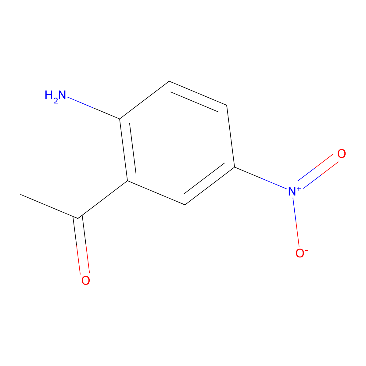 1-(2-Amino-5-nitrophenyl)ethanone molecular structure, CAS 32580-41-9