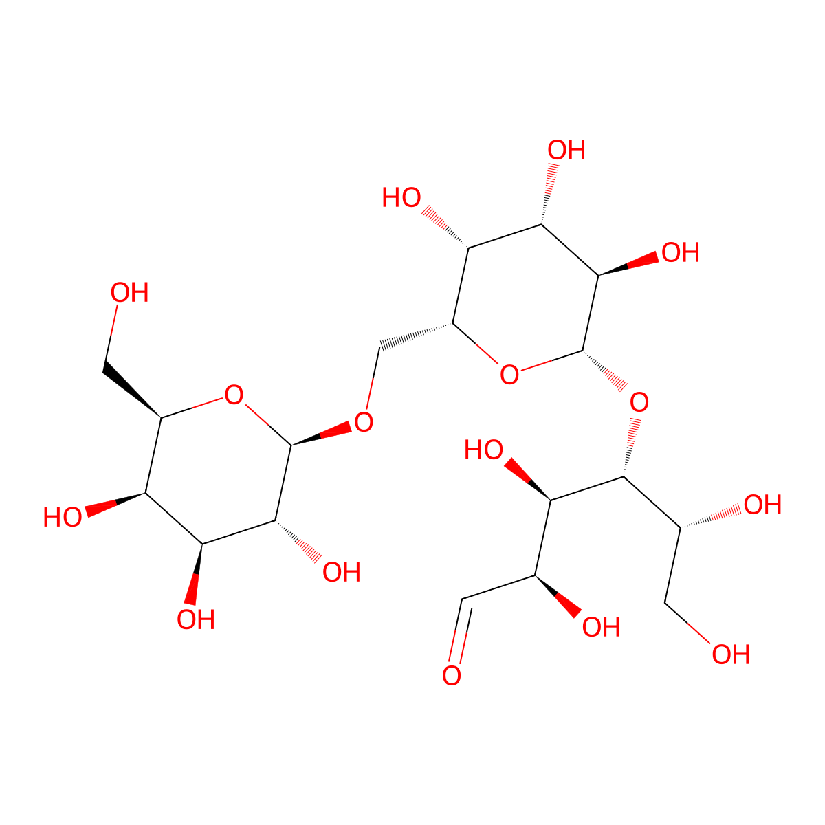 6'-Galactosyllactose molecular structure, CAS 32581-31-0