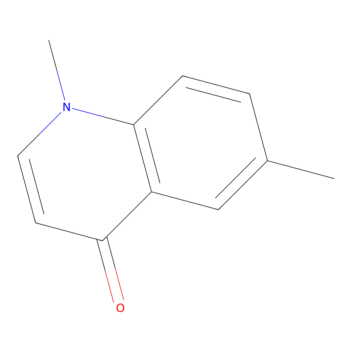 1,6-Dimethylquinolin-4(1H)-one molecular structure, CAS 325856-06-2