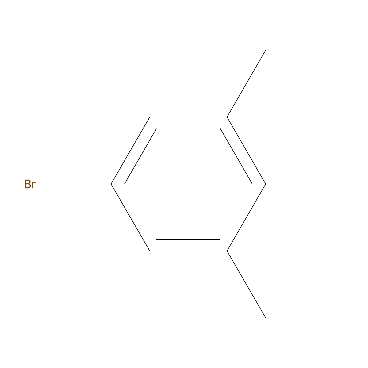 5-Bromo-1,2,3-trimethylbenzene molecular structure, CAS 32591-43-8