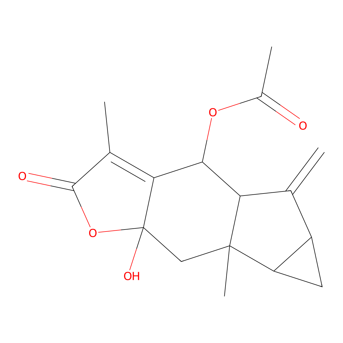 Strychnistenolide A acetate molecular structure, CAS 325969-56-0