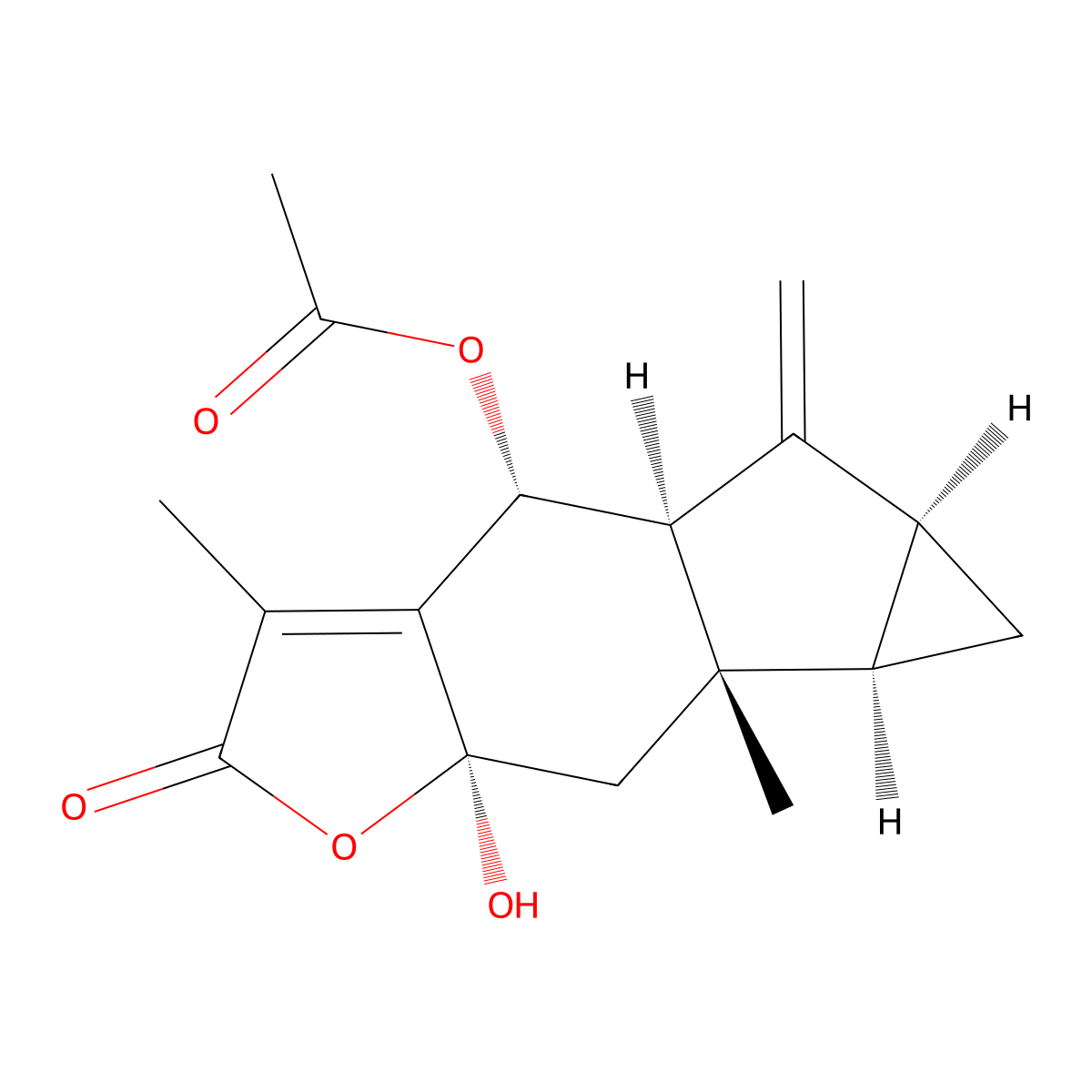 Strychnistenolide A acetate molecular structure, CAS 325969-56-0