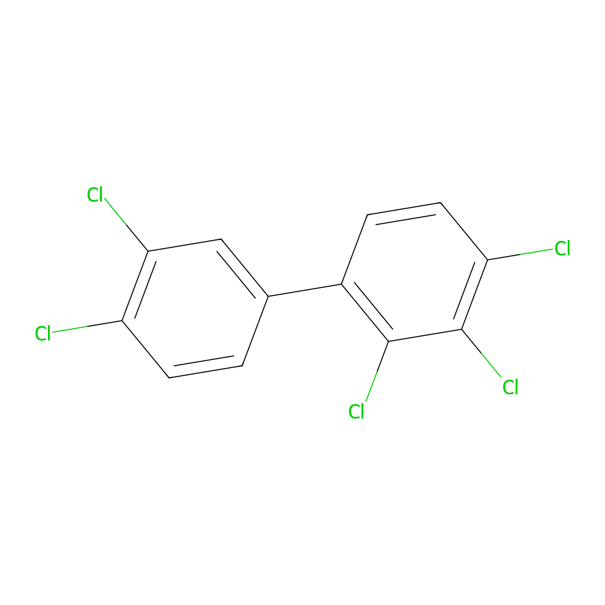 Pcb 105 molecular structure, CAS 32598-14-4