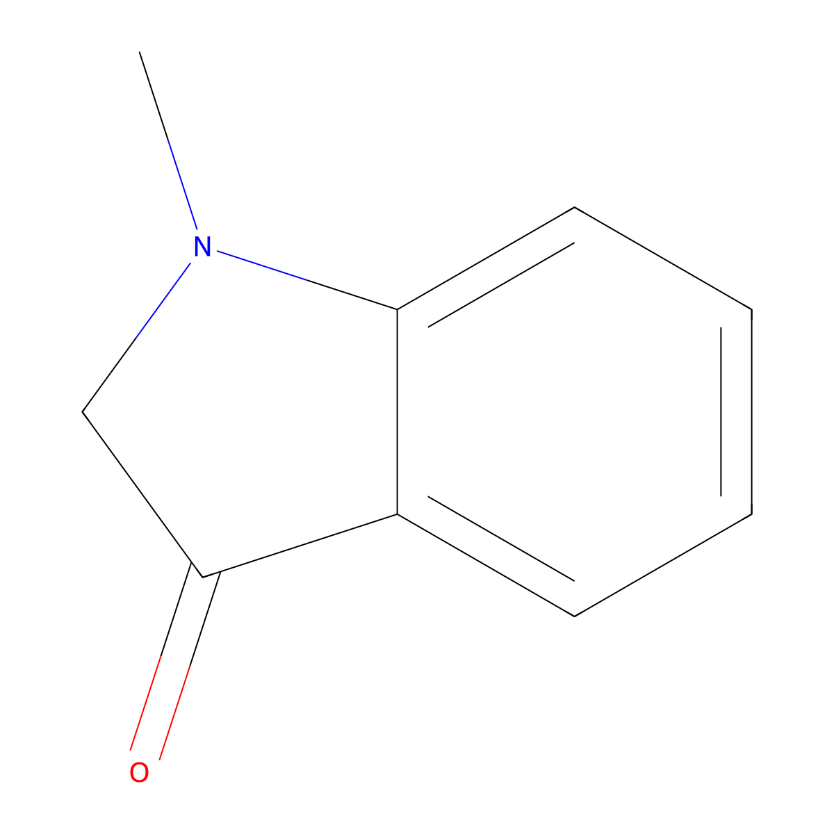 1-Methyl-1,2-Dihydro-3h-Indol-3-One molecular structure, CAS 3260-62-6