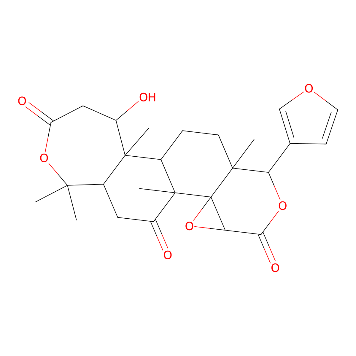 Deacetylnomilin molecular structure, CAS 3264-90-2