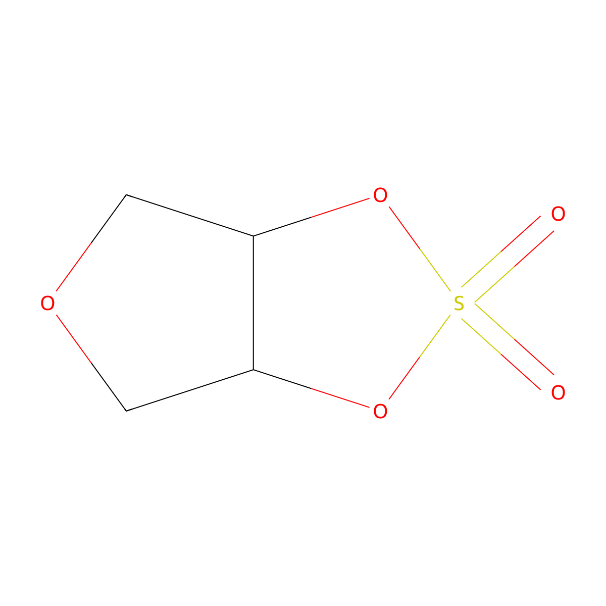 rac-(3aR,6aS)-tetrahydro-2lambda6-furo[3,4-d][1,3,2]dioxathiole-2,2-dione molecular structure, CAS 326597-62-0