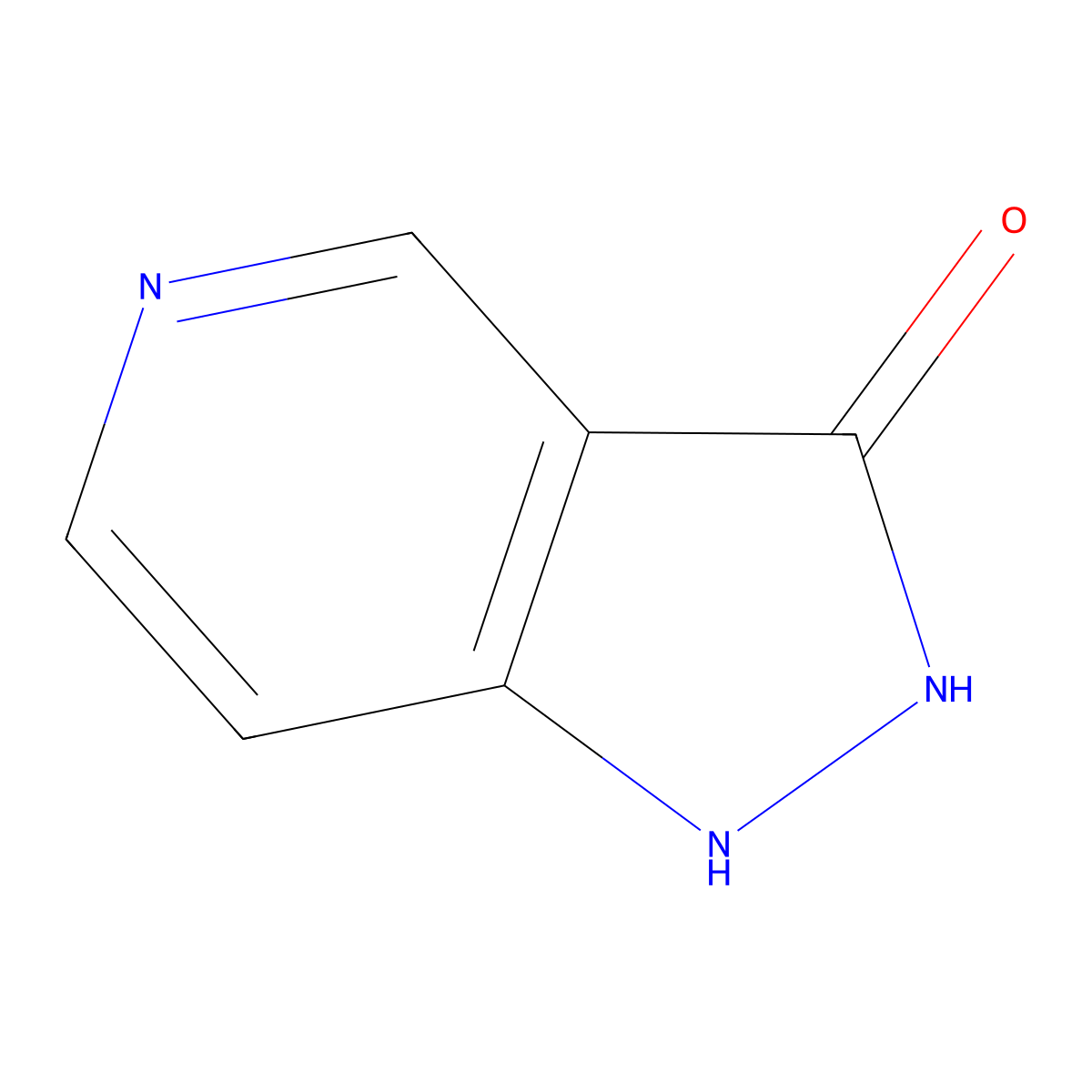 1H-Pyrazolo[4,3-c]pyridin-3-ol molecular structure, CAS 3268-73-3