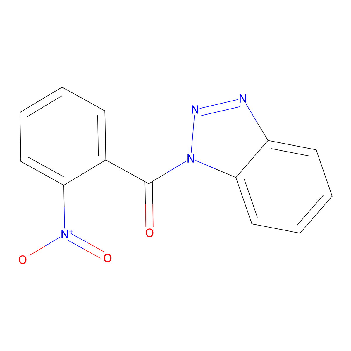 1-(2-Nitrobenzoyl)-1H-1,2,3-benzotriazole molecular structure, CAS 326901-36-4