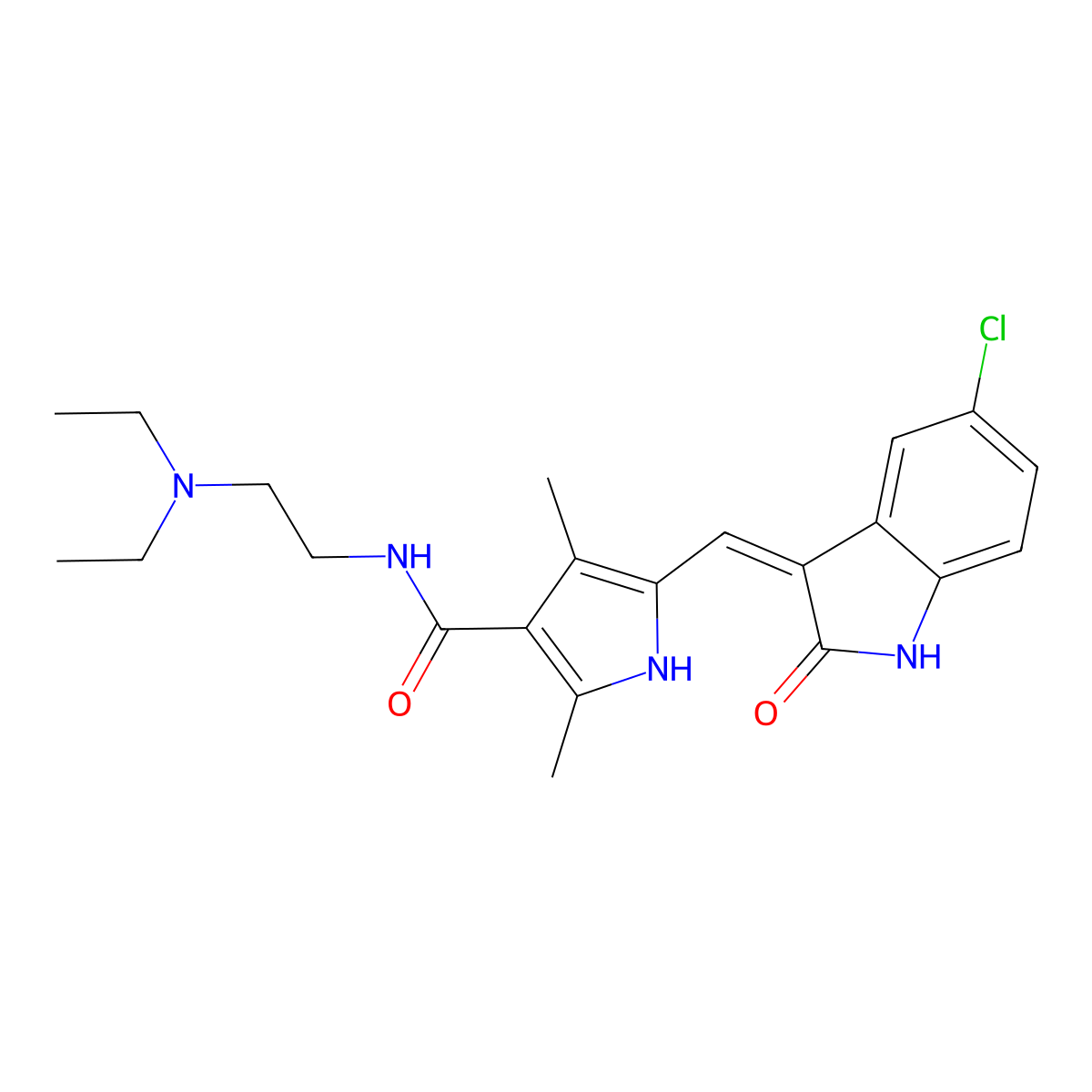 SU-11652 molecular structure, CAS 326914-10-7
