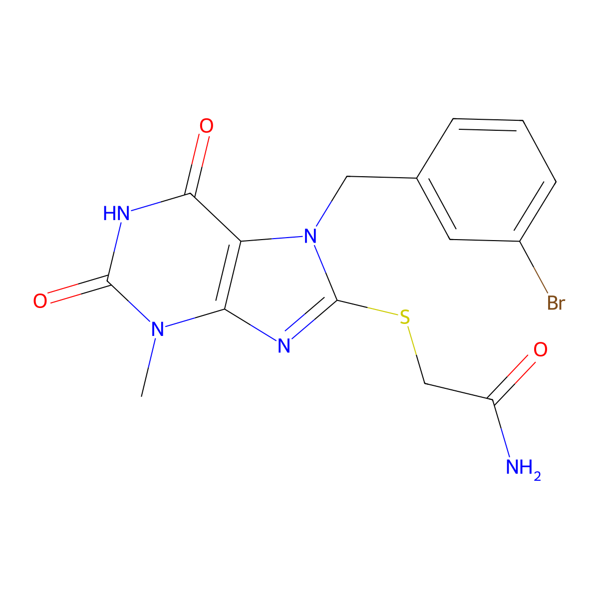 B-Raf IN 14 molecular structure, CAS 326918-98-3