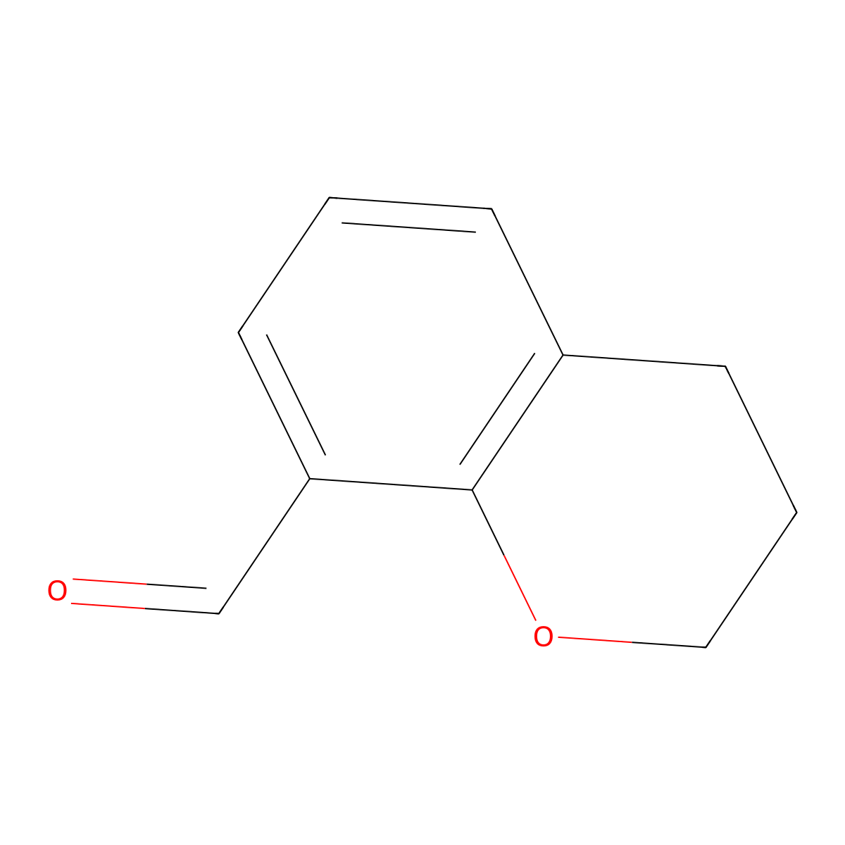 3,4-Dihydro-2H-1-benzopyran-8-carbaldehyde molecular structure, CAS 327183-32-4