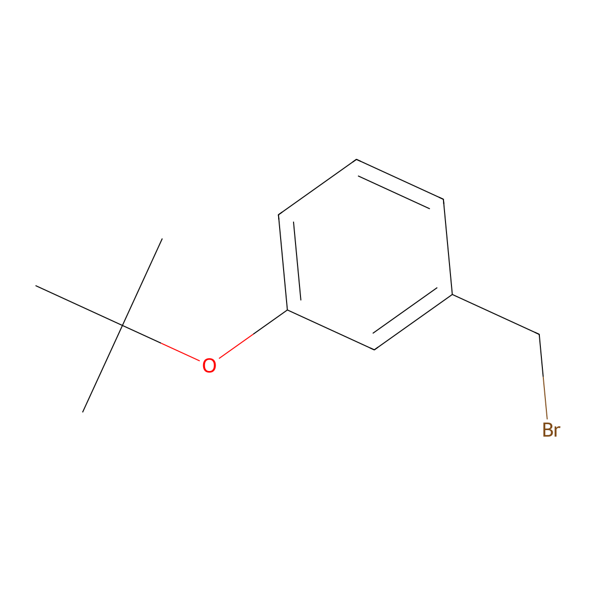 1-(Bromomethyl)-3-(tert-butoxy)benzene molecular structure, CAS 327184-93-0