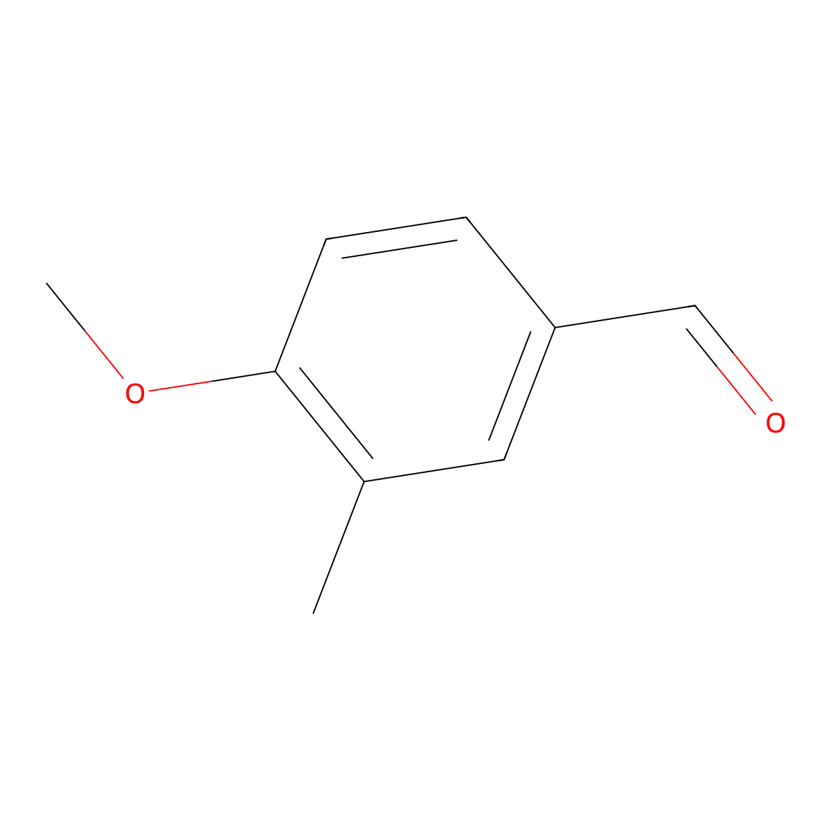 3-Methyl-4-anisaldehyde molecular structure, CAS 32723-67-4